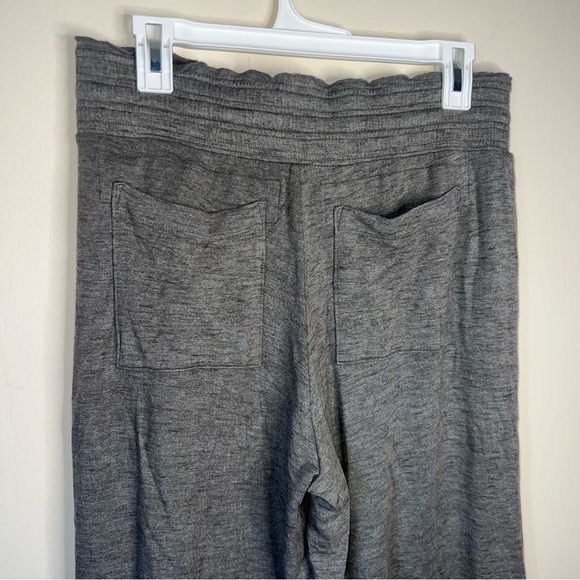 Athleta Pants Wide Leg Gray Modal Elastic Waist Size Medium - Picture 2 of 12